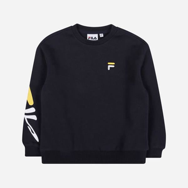 Fila Mikiny Detske Námornícka Modrá - Mindblower L/S Vypredaj - Slovakia 21084-CWYO